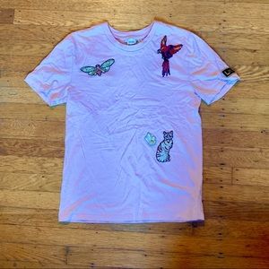 Little moon aritzia oversized patches tee